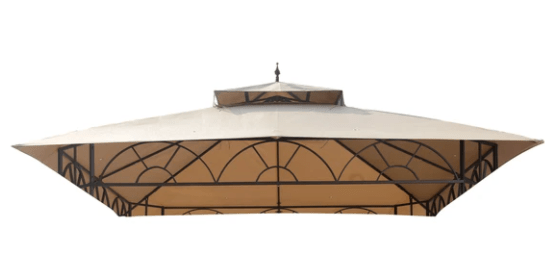 Beige Replacement Canopy For Sun Gazebo (10X10 Ft) L-GZ673-3A Sold At BigLots