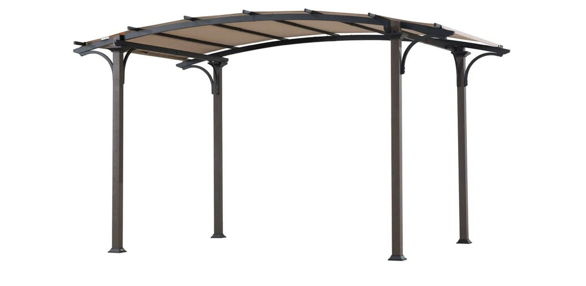Brown Replacement Canopy For Madison Pergola(Sling Fabric) (8.5x13 Ft) A106004500/A106004504 Sold At BigLots