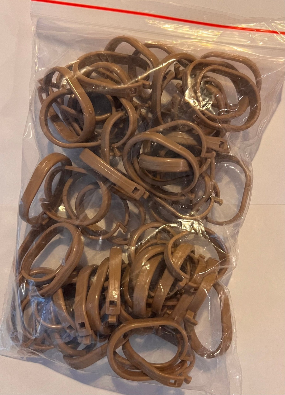 Gazebo Curtain snap 5/8” x 11/8” inside rings set of