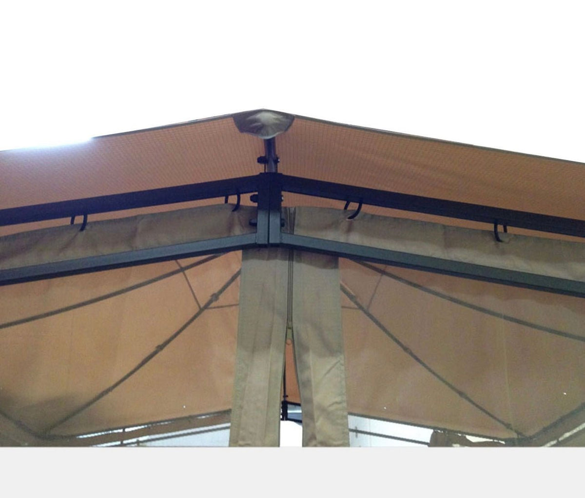 12x12 Gazebo Replacement Canopy and net  - RipLock 350