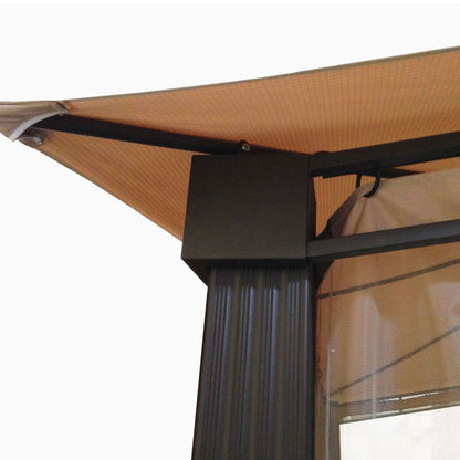 12x12 Gazebo Replacement Canopy and net  - RipLock 350