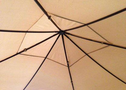 12x12 Gazebo Replacement Canopy and net  - RipLock 350