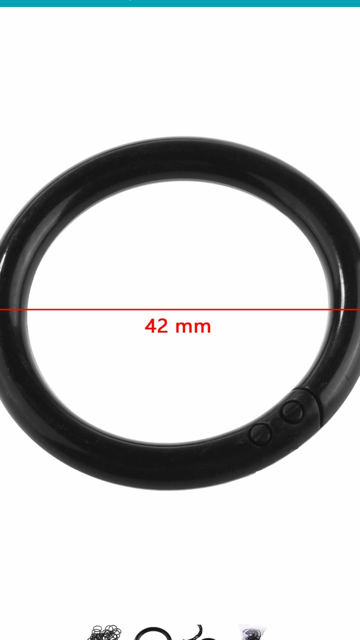 Gazebo Curtain snap rings 41mm set of 50