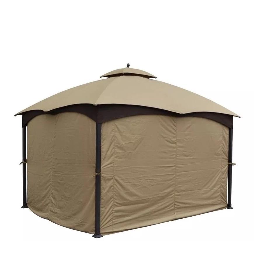 8 x10 Full set Privacy Gazebo Curtains 4 sides with Zippers