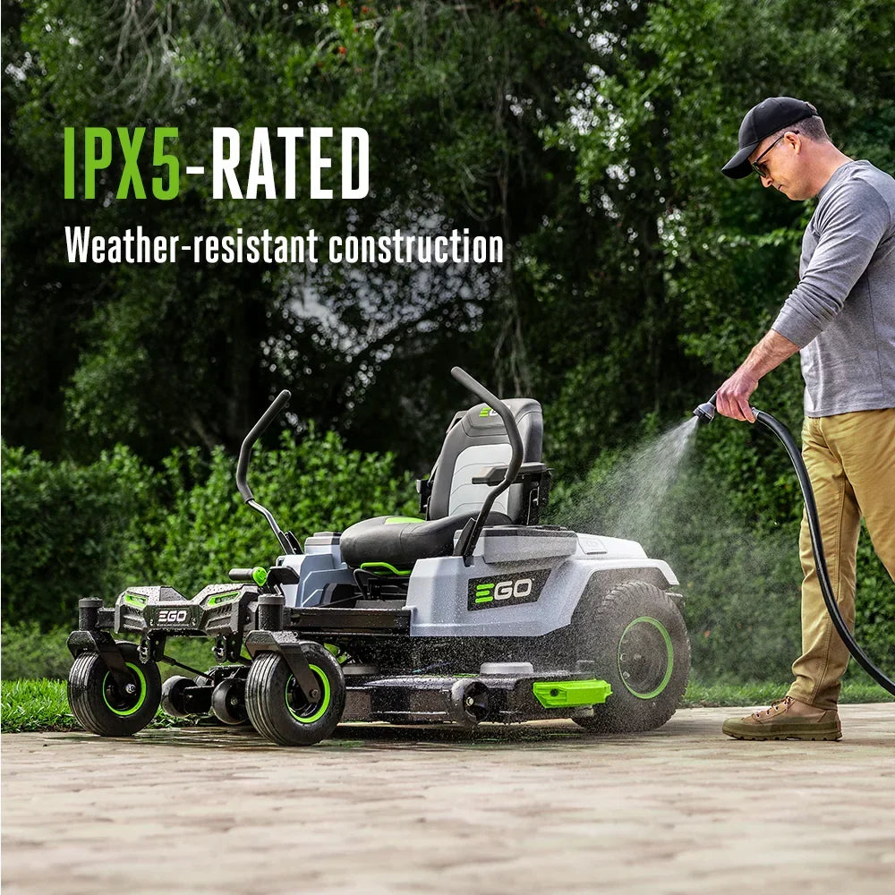EGO POWER+ Z6 52-Inch Battery Zero-Turn Mower ZT5216L with Six 10.0Ah Batteries