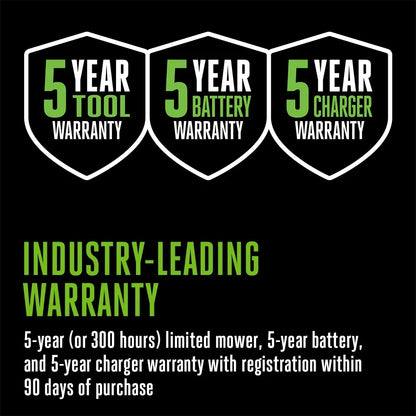 EGO POWER+ Z6 42-Inch e-STEER Battery Zero-Turn Mower ZT4215S with Steering Wheel Control