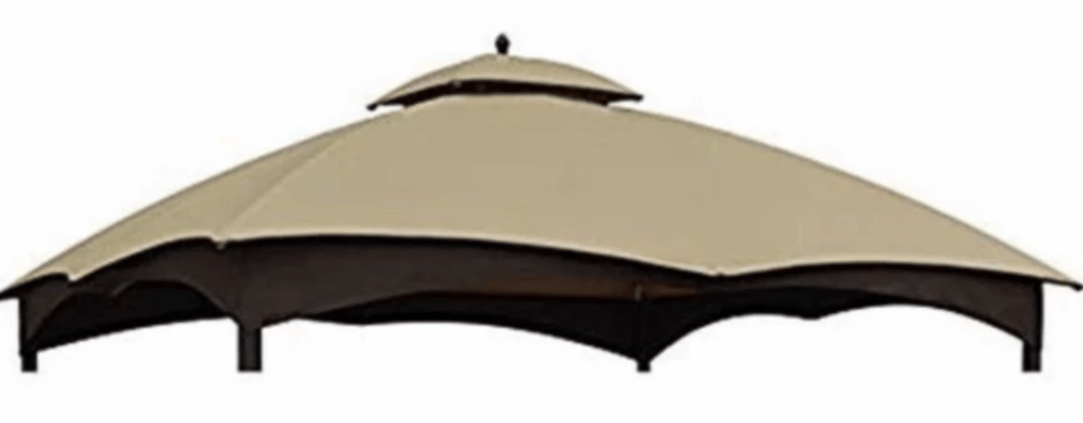 Allen and Roth 10 x 12 Gazebo Canopy RIPLOCK 350 New G-12S004B-1/GF-12S004BTO