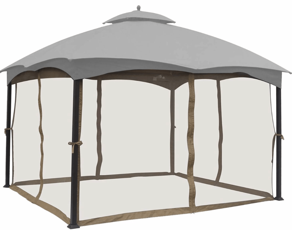 Allen Roth 10 X 12 Heavy Duty Universal Netting Replacement Gazebo Mosquito Screen