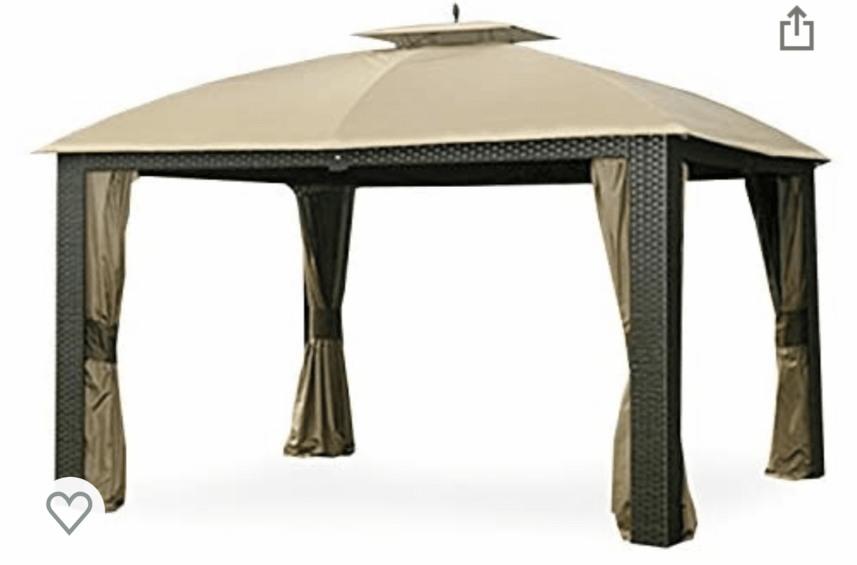 Aster Outdoor Gazebo L- GZ76722-2 350 -Beige