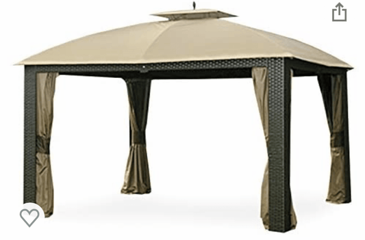Aster Outdoor Gazebo L- GZ76722-2 350 -Beige