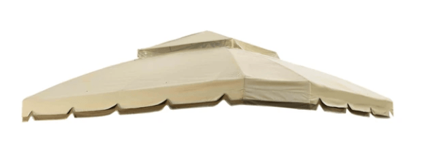 Beige Replacement Canopy For Bay Window Gazebo (10X12 Ft) L-GZ120PST-2K Sold At Sears US