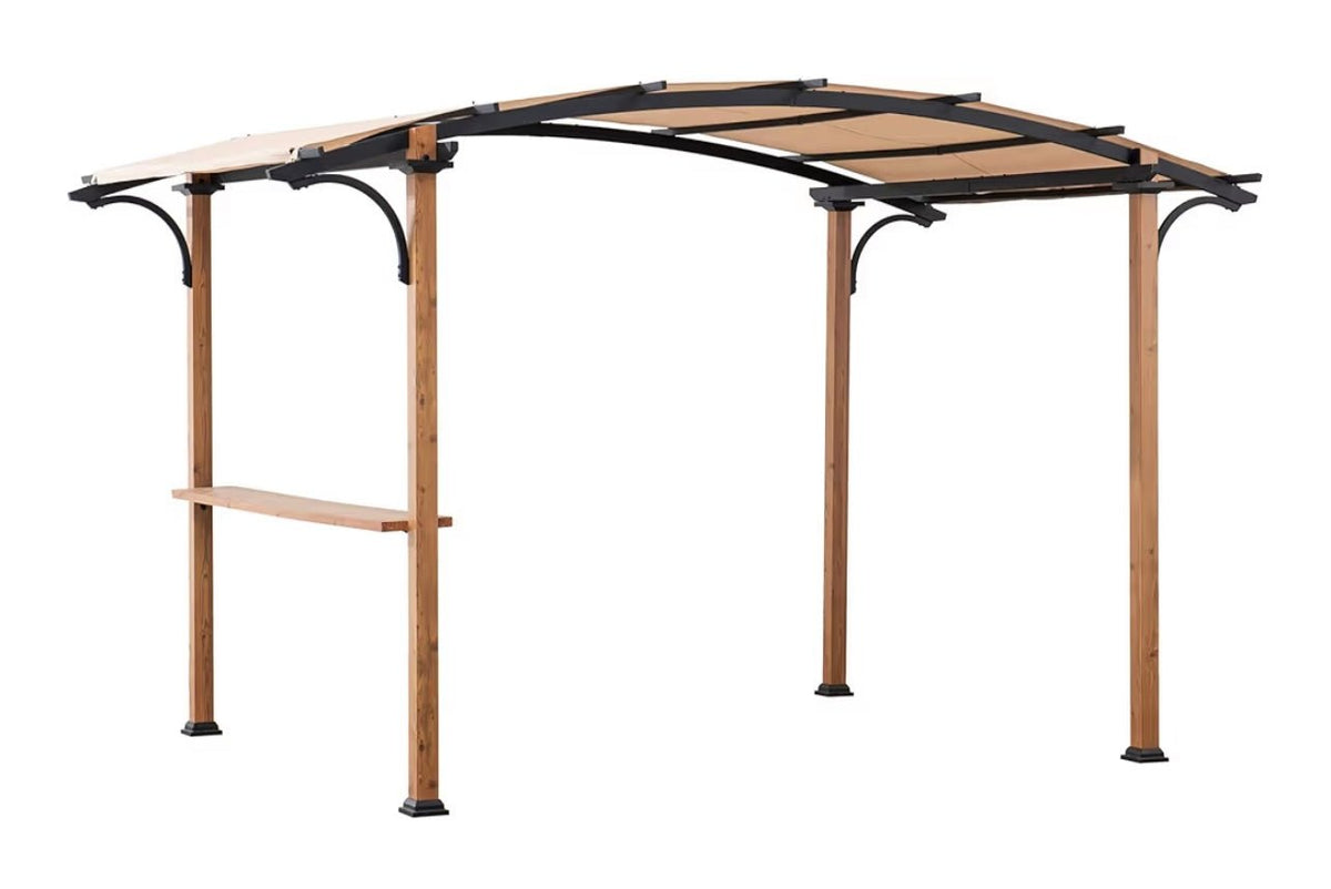 Beige Replacement Canopy For Madison Pergola(Sling Fabric) (8.5x13 Ft) Sold At BigLots