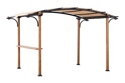 Beige Replacement Canopy For Madison Pergola(Sling Fabric) (8.5x13 Ft) Sold At BigLots