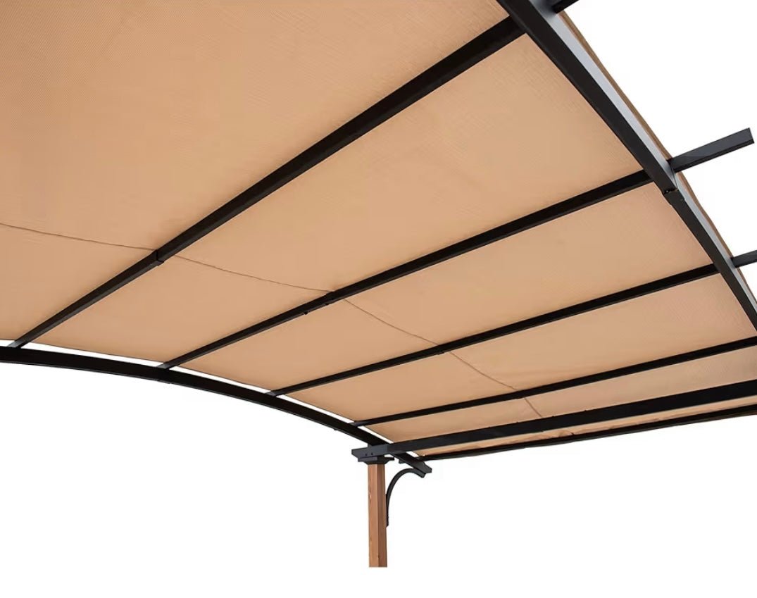 Beige Replacement Canopy For Madison Pergola(Sling Fabric) (8.5x13 Ft) Sold At BigLots