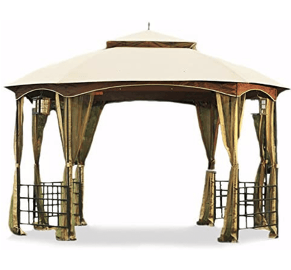 Big lots L-GZ006PST Replacement Canopy and Vent cover Top Cover for The Newburgh Octagon Gazebo - 350