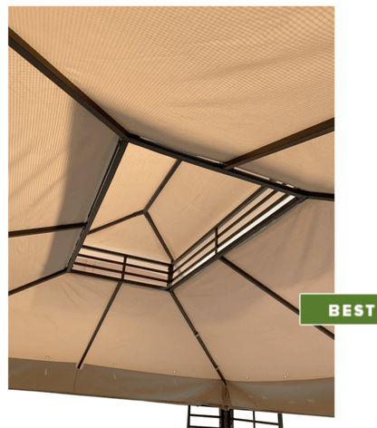 Canopy Set for Lowes Planter Box Gazebo - Riplock 350 L-GZ282PST-D
