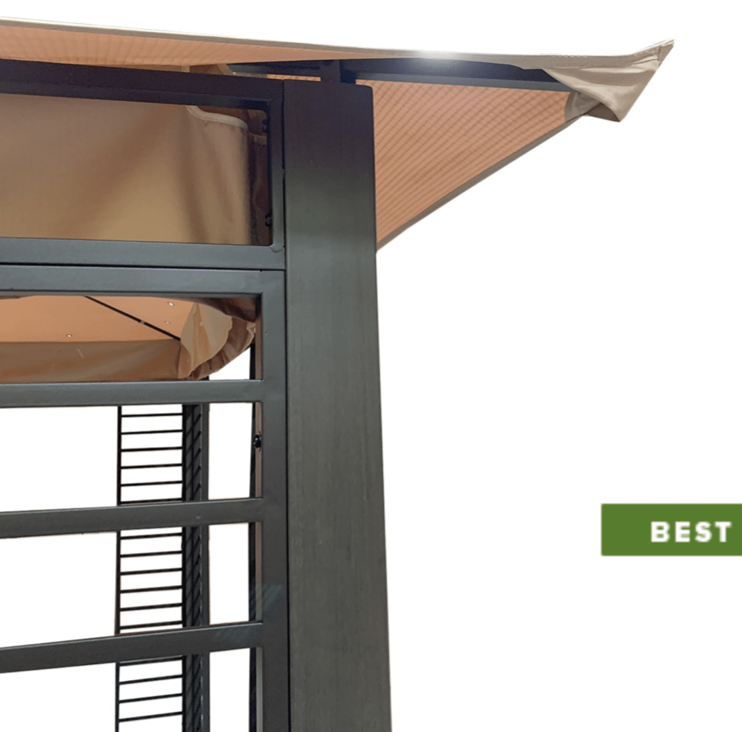 Canopy Set for Lowes Planter Box Gazebo - Riplock 350 L-GZ282PST-D