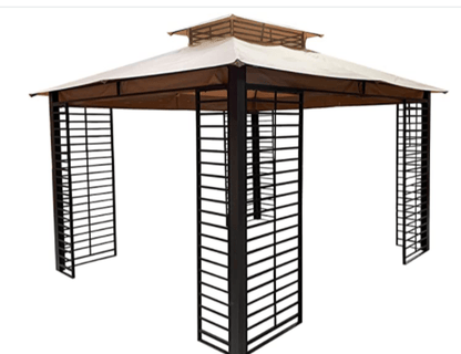 Canopy Set for Lowes Planter Box Gazebo - Riplock 350 L-GZ282PST-D
