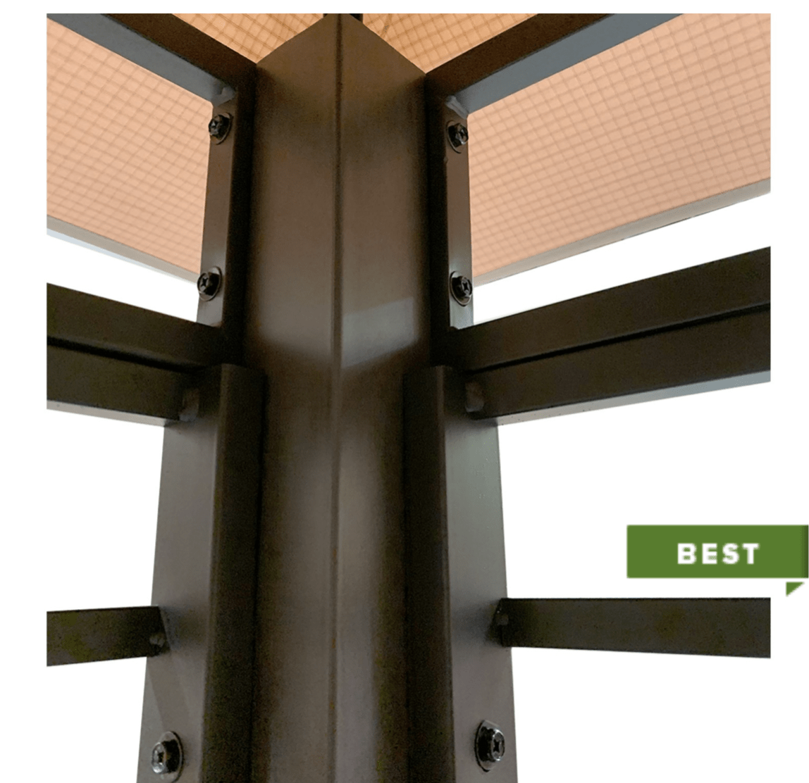 Canopy Set for Lowes Planter Box Gazebo - Riplock 350 L-GZ282PST-D