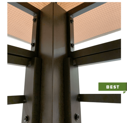 Canopy Set for Lowes Planter Box Gazebo - Riplock 350 L-GZ282PST-D
