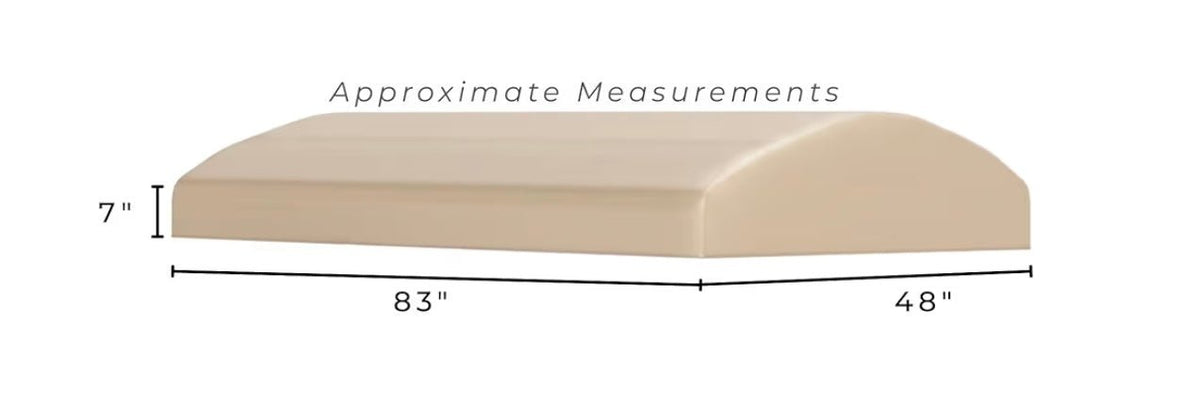 Durable 350 Replacement Canopy Top Compatible with Red Shed Swing Model SCGS3NS - Beige