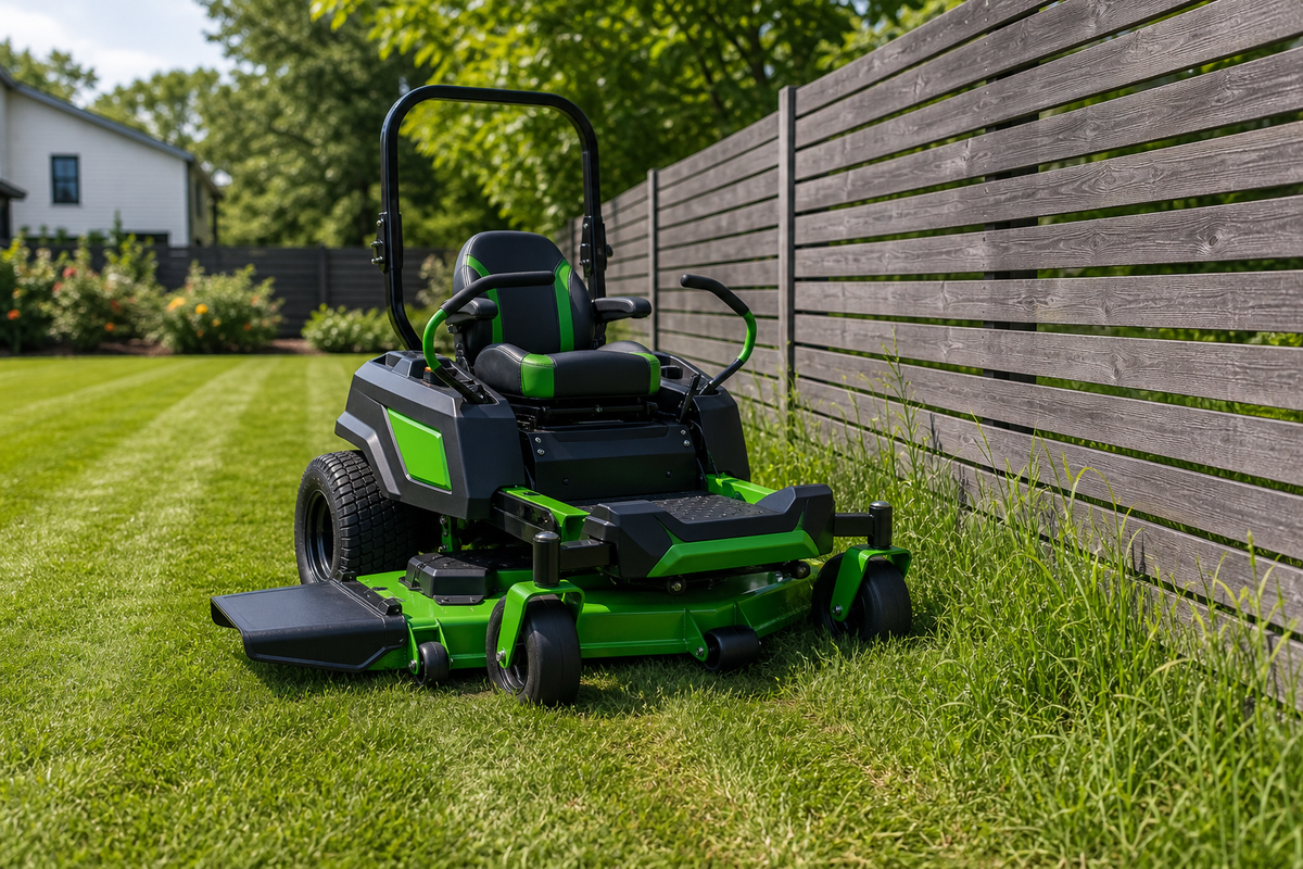 EGO POWER+ Z6 52-Inch Battery Zero-Turn Mower ZT5216L with Six 10.0Ah Batteries