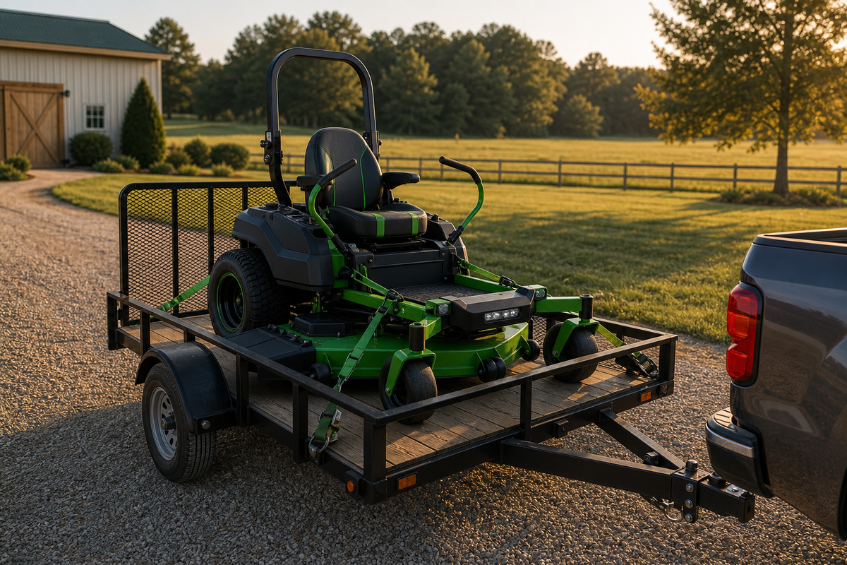 EGO POWER+ Z6 52-Inch Battery Zero-Turn Mower ZT5216L with Six 10.0Ah Batteries
