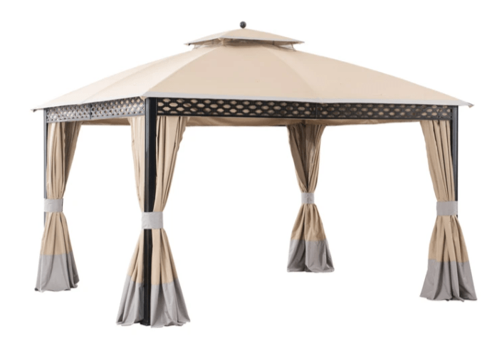 Gazebo Refresh kit Canopy, Curtain , Screen Set Model Big Lots Dome