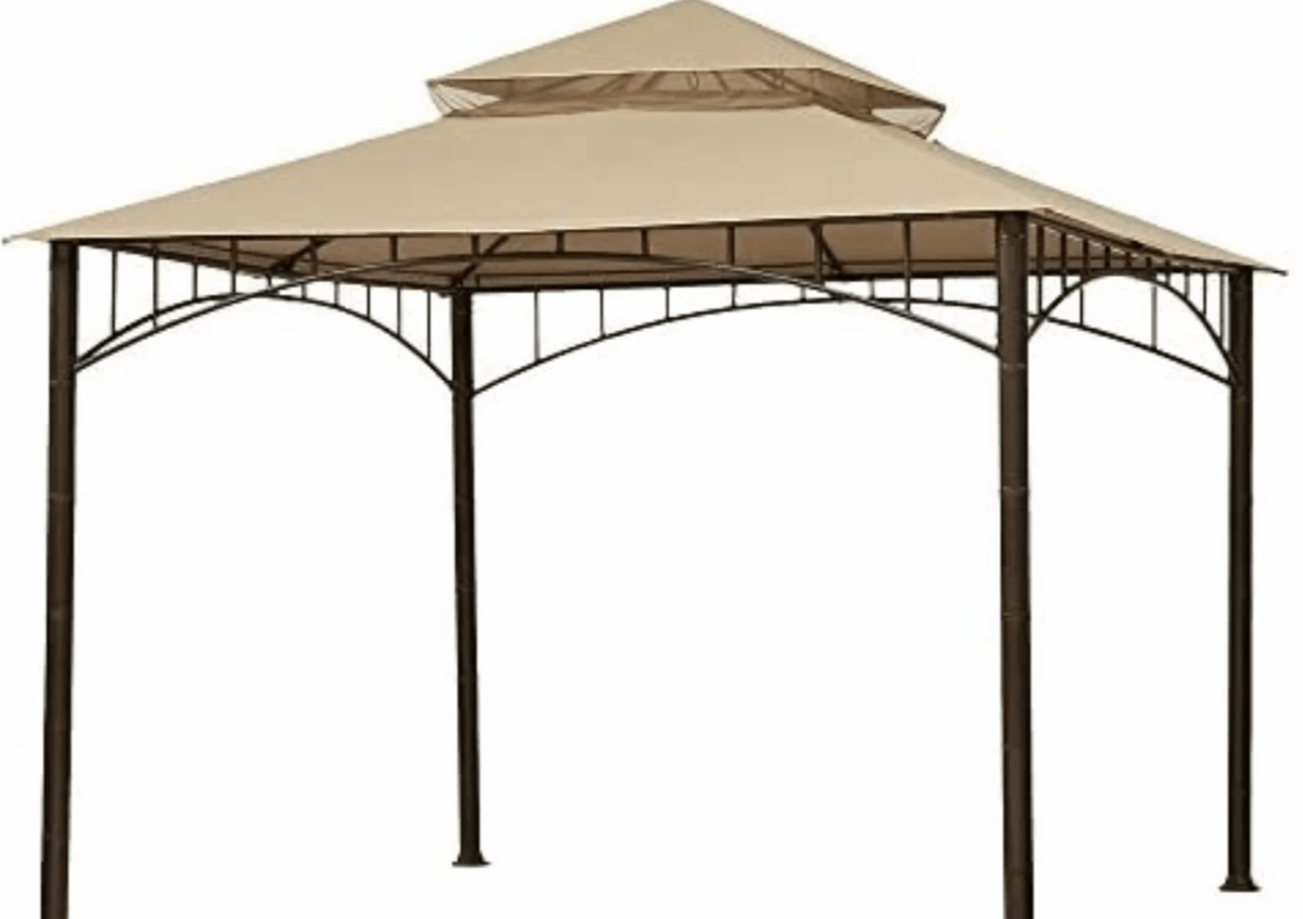 Gazebo Replacement Canopy roof for Gazebo L-GZ136PST (Tan)