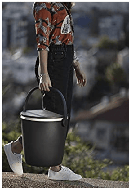 Go Bar 4.2 Gallon with Handle and Pop Up Outdoor Table Perfect for Your Patio Teal