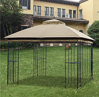 Gazebo 10x10 Replacement canopy and Vent Set  model Allen and Roth 30170