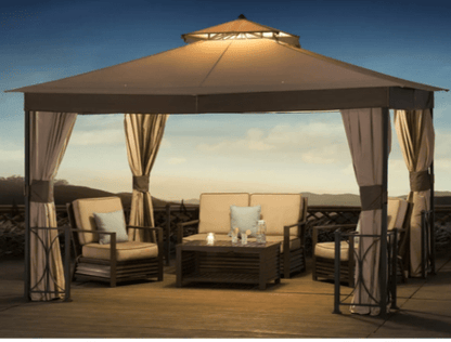 Beige  Replacement Canopy For Gazebo (10X12 Ft) L-GZ427PST-C-A Sold At Lowe’s