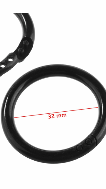 Gazebo Curtain snap rings 41mm set of 50